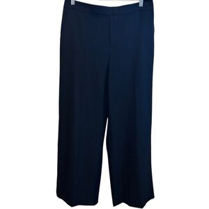 NWT Banana Republic Factory Navy Hayden Wide Leg Pants Size 14